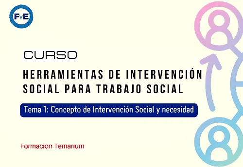Curso online de Herramientas de Intervención social para trabajo social