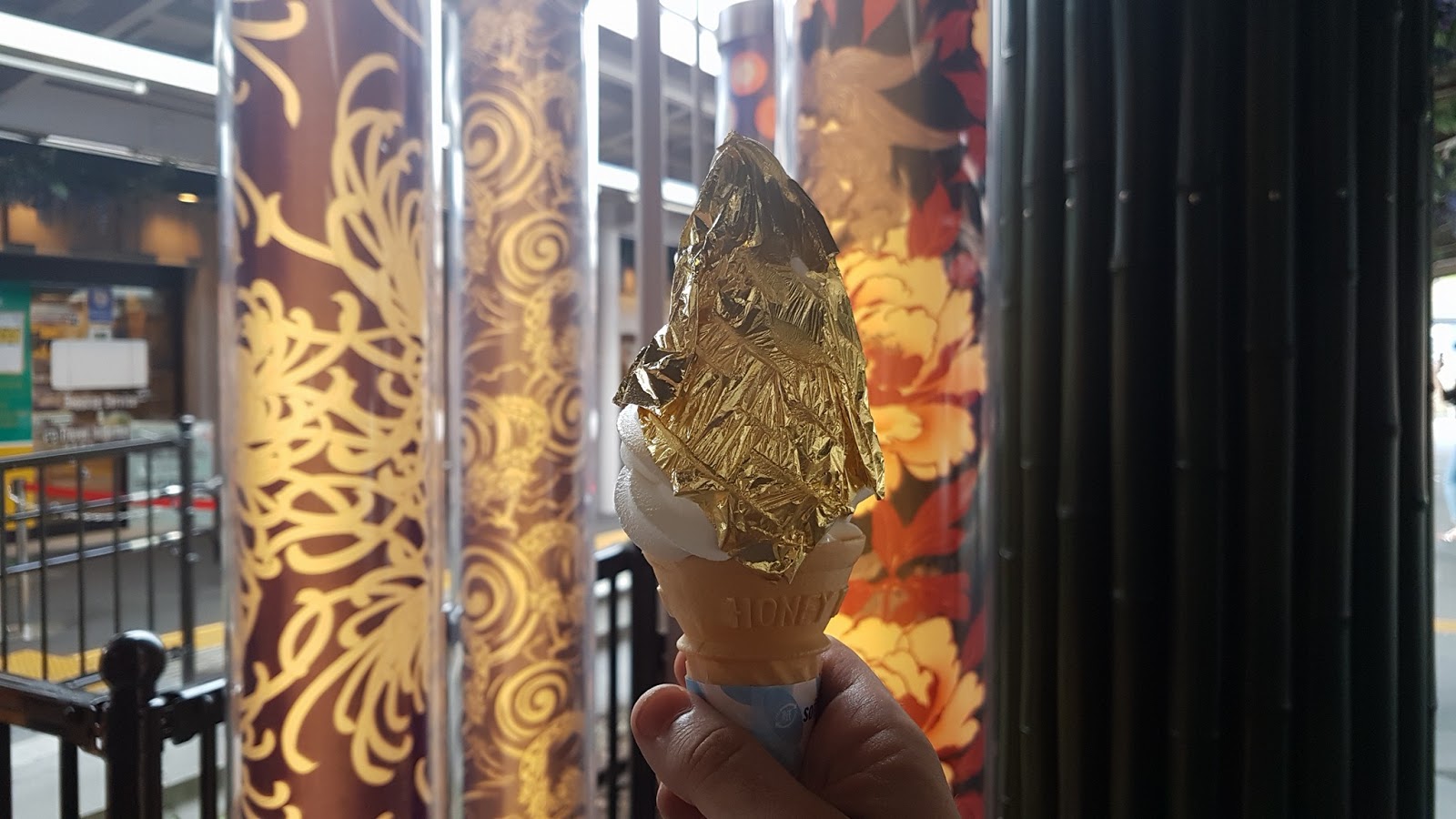 Gold Leaf Ice Cream