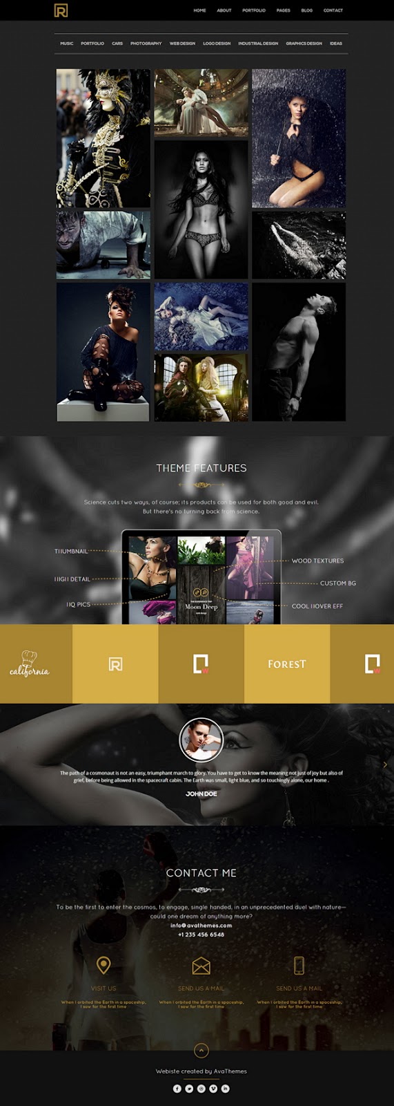 Premium Responsive Portfolio Theme 