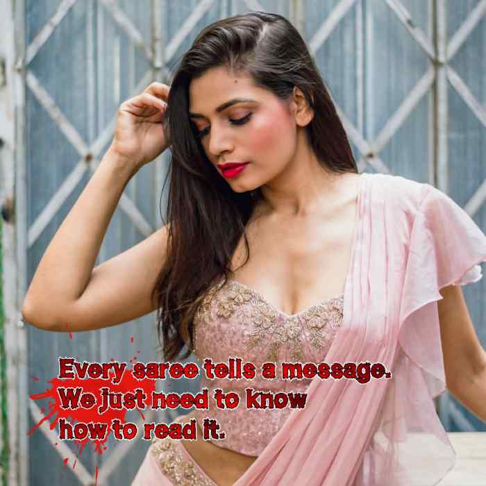 52 Best simple saree quotes and captions  PINKVILLA