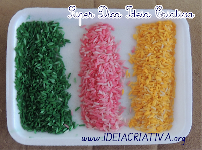 Super Dica - Arroz colorido