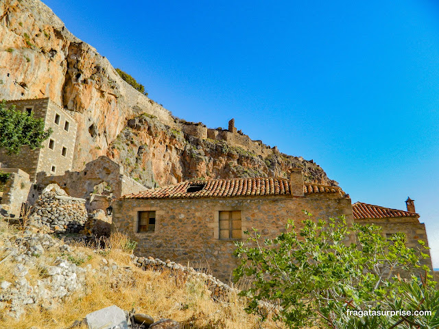 Monemvasia na Grécia