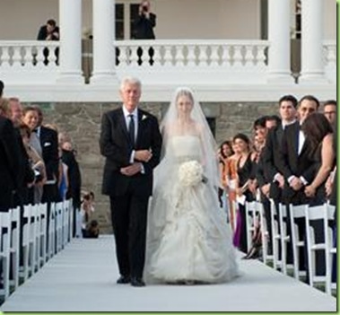  Chelsea's fab affair to the formerfirstdaughter Jena Bush's wedding 