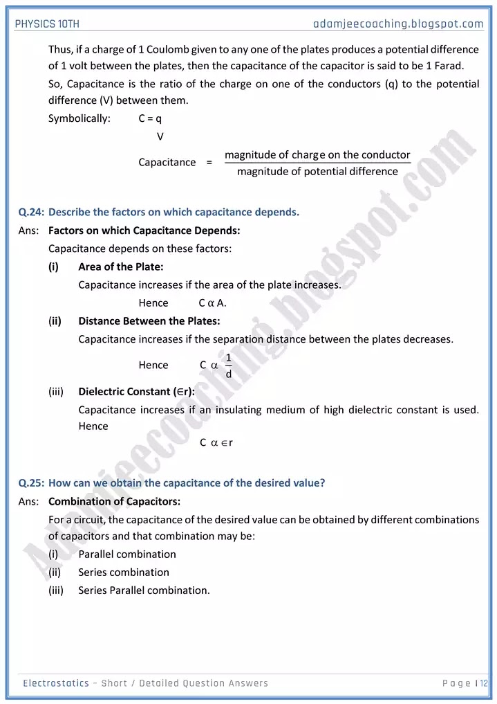 electrostatic-short-and-detailed-answer-questions-physics-10th