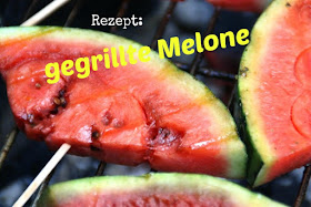 Rezept für gegrillte Melone