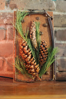 pine cone decor