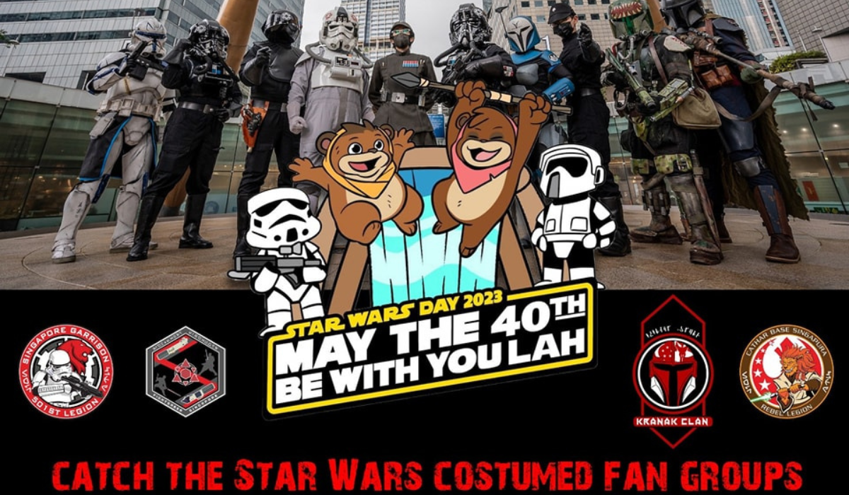 Catch 501st Legion Singapore in Star Wars Costume from 29 Apr to 1 May