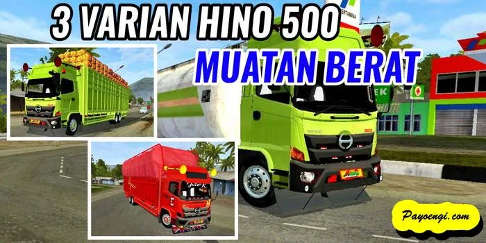 mod hino 500 muatan berat