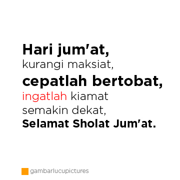 Meme Jumatan Kocak - Gambar Kata2 Lucu Status Hari Jumat - Gambar Lucu