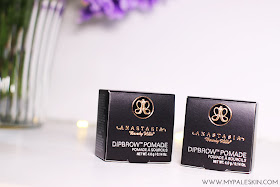 Anastasia Beverly Hills Dipbrow Pomade Review Swatches Taupe Medium Brown