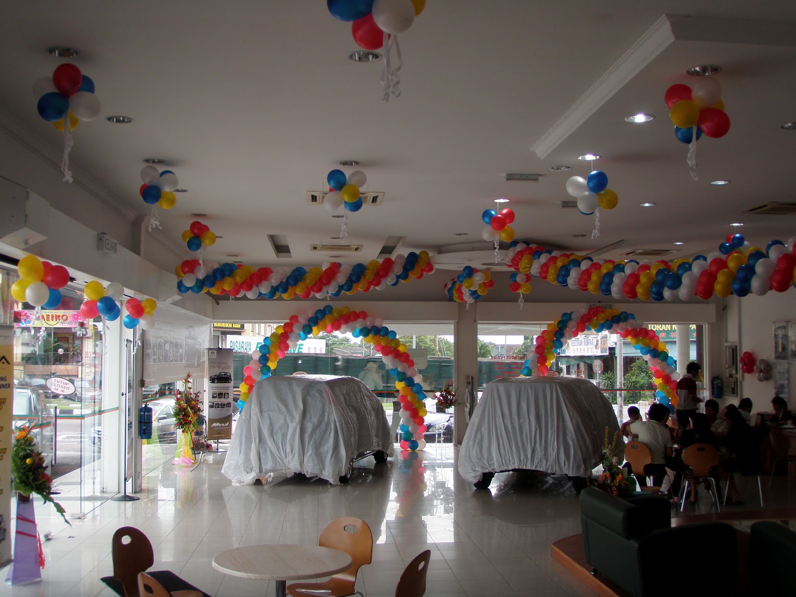 Kinkballoon Balloon Decoration: Perodua Jalan Kampar, Ipoh