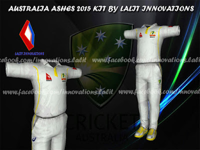 Ashes 2015 Kits & Roster Free Download Patch Cricket 07