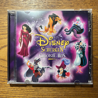 【ディズニーのCD】コンピレーション「Disney Schurken Grootste Hits（オランダ語）」を買ってみた！