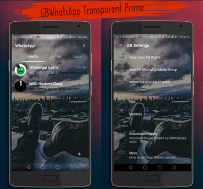 GBWhatsApp Transparent Prime v5.20 Latest Version