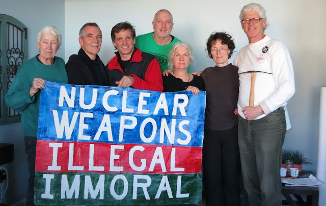 Activist ordered to pay restitution for naval base damage during protest