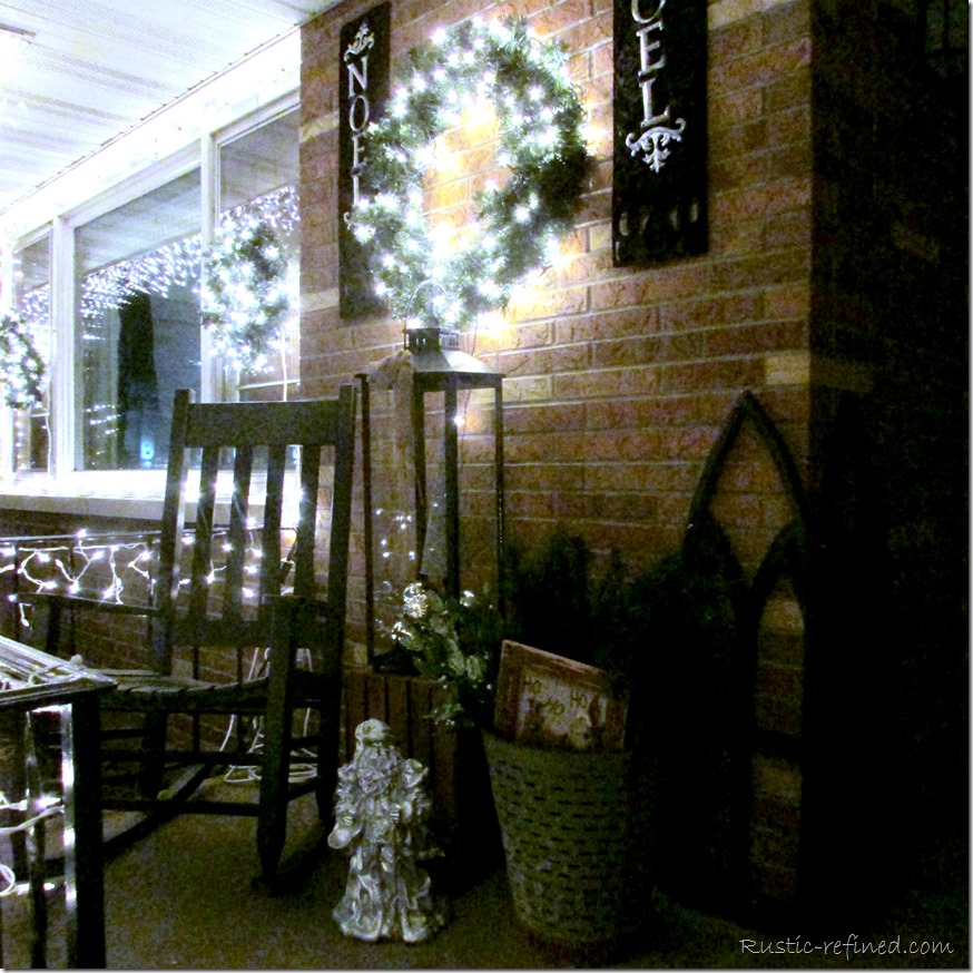 Beautiful Holiday Lights outside