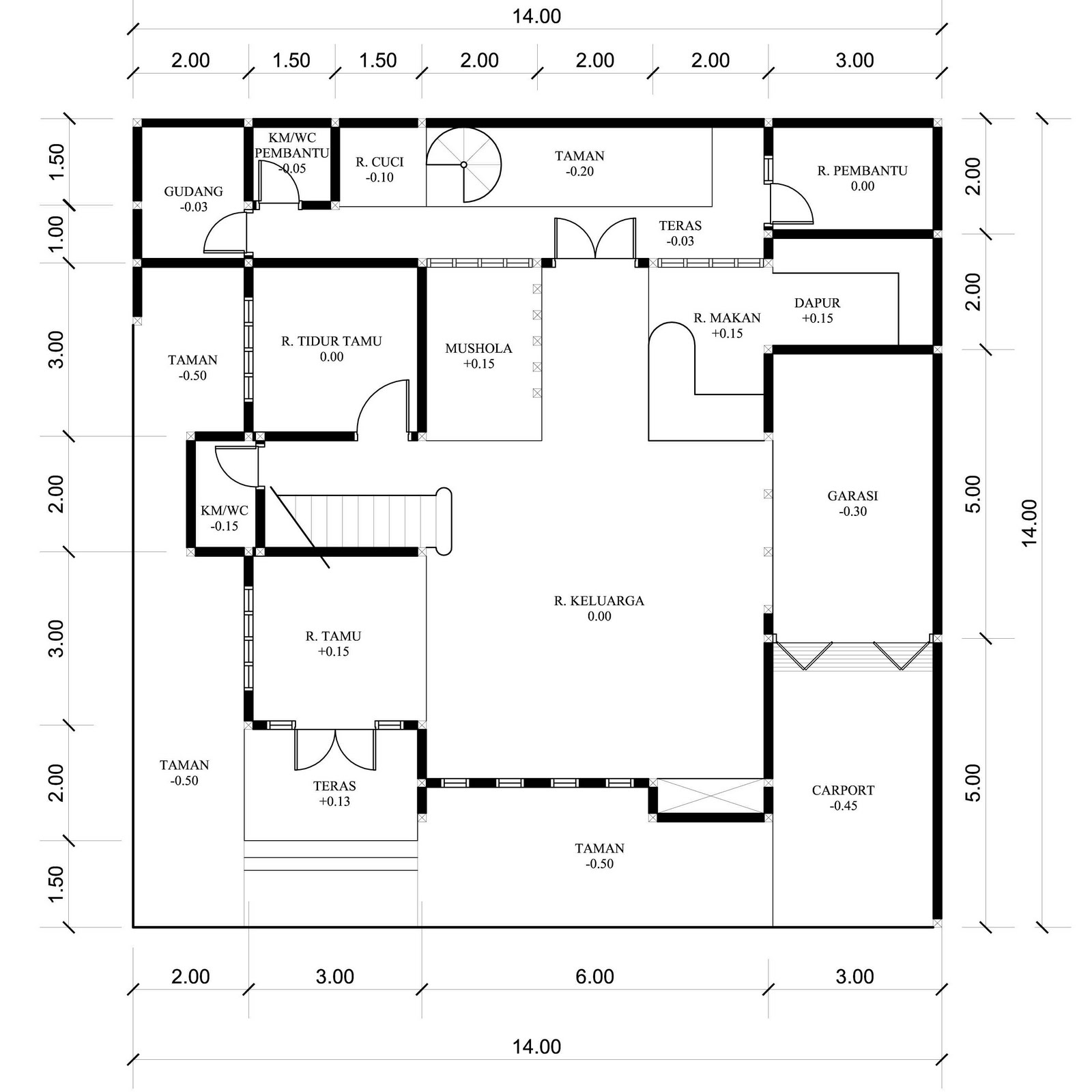 62 Desain Void Rumah Minimalis Desain Rumah Minimalis Terbaru