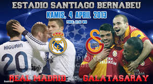 Prediksi Pertandingan Real Madrid vs Galatasaray 4 April 2013