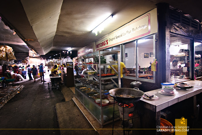 Netong's La Paz Batchoy inside the Market at Iloilo City