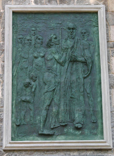 Bronze Relief of Prof. Chandrajeewa