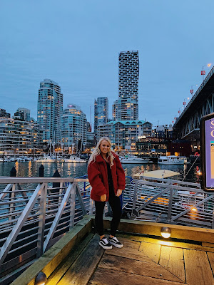 View of Vancouver Island from Granville island 