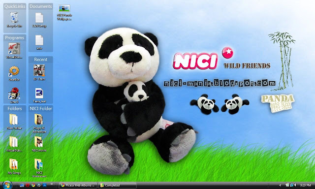 panda wallpaper. NICI Panda wallpaper