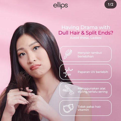 Rambut mulai menua? Yuk di rawat dengan Ellips Pastinya