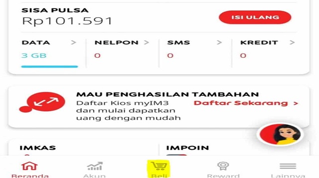 Cara Dapat Kuota 80GB Gratis Indosat