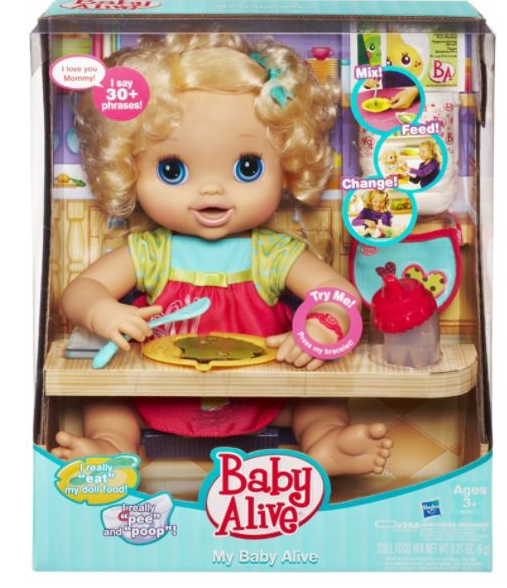 Baby Alive ‘My Baby Alive $21.99 At Meijer