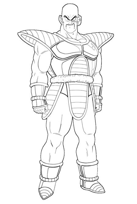 printable-nappa-character-coloring-pages