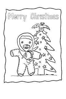 Merry Christmas Kids Coloring Pages