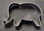 Elephant Cookie Cutter on Nina's Show & Tell