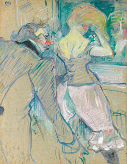 Henri De Toulouse-Lautrec (1864 - 1901) Приватный кабинет в Арменонвиле 1889