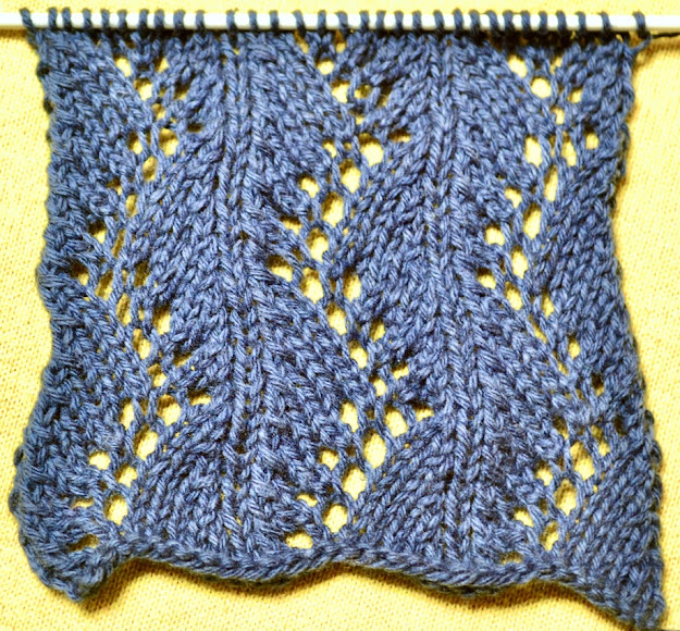 Vine Lace Knit Stitch
