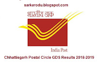 Chhattisgarh Postal Circle GDS Results