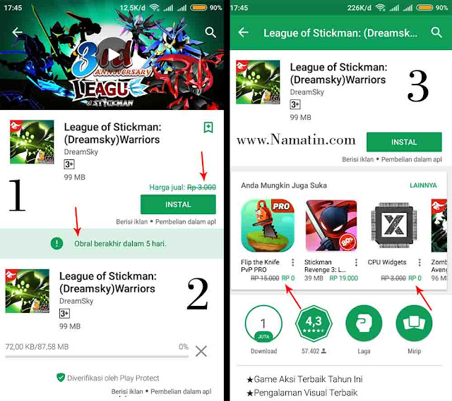 cara gratis download app berbayar play store gratis legal