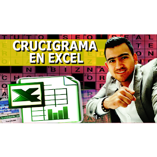 Como HACER un CRUCIGRAMA en excel