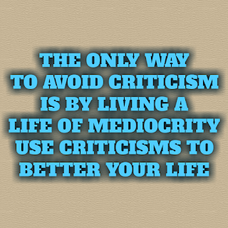 criticisms can make you better
