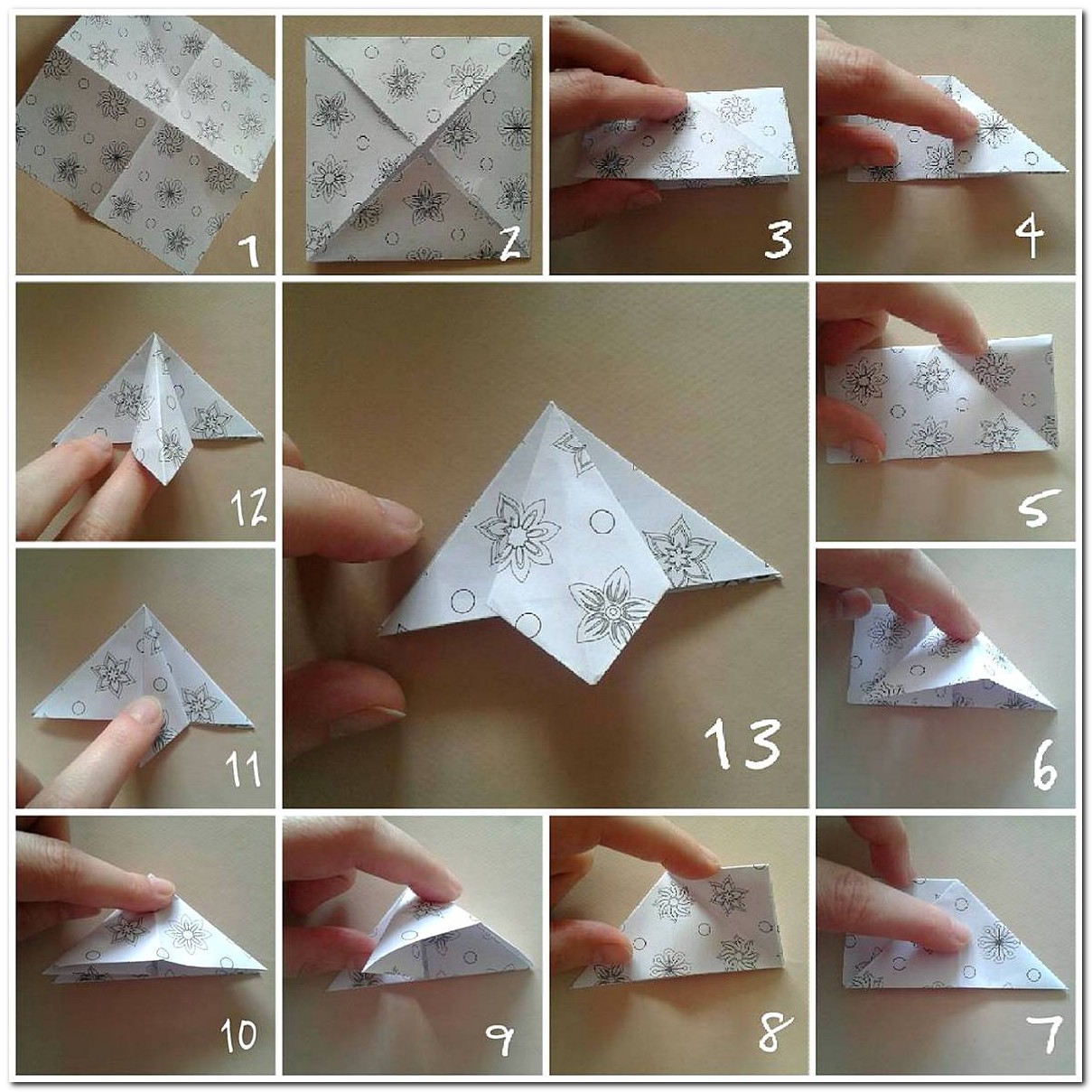  Cara  Membuat  Hiasan Dinding Kelas Dari Kertas Origami  