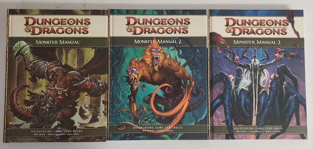 Dungeons & Dragons 4th Edition Monster Manuals