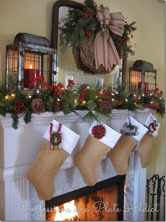 CONFESSIONS OF A PLATE ADDICT Farmhouse Mantel CONFESSIONS OF A PLATE ADDICT Farmhouse Mantel