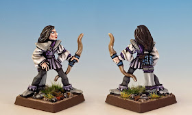 Riolta Snow, painted miniature for Terror of the Lichemaster
