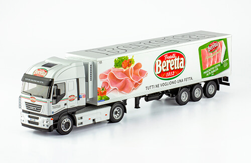 collezione camion d'epoca 1:43 deagostini, IVECO STRALIS DEI FLLI. BERETTA 1:43