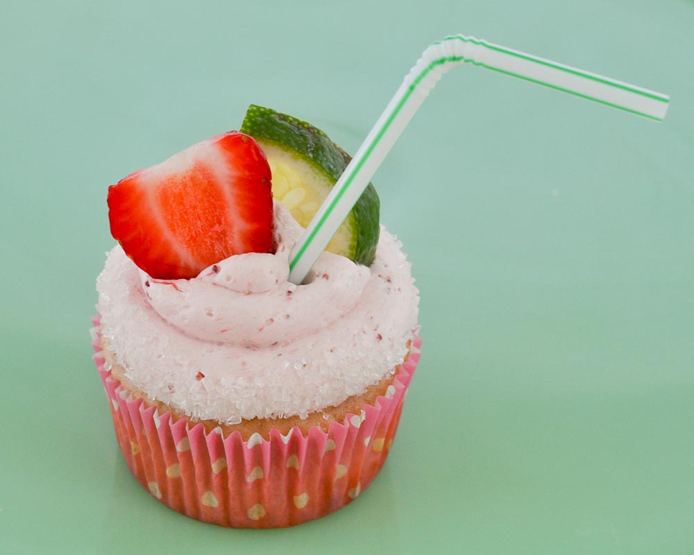 Strawberry Margarita Cupcake Recipe