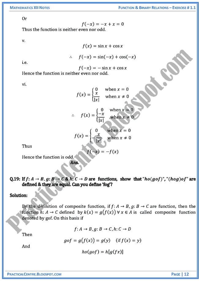 exercise-1-1-solved-questions-answers-function-and-binary-relations-mathematics-xii