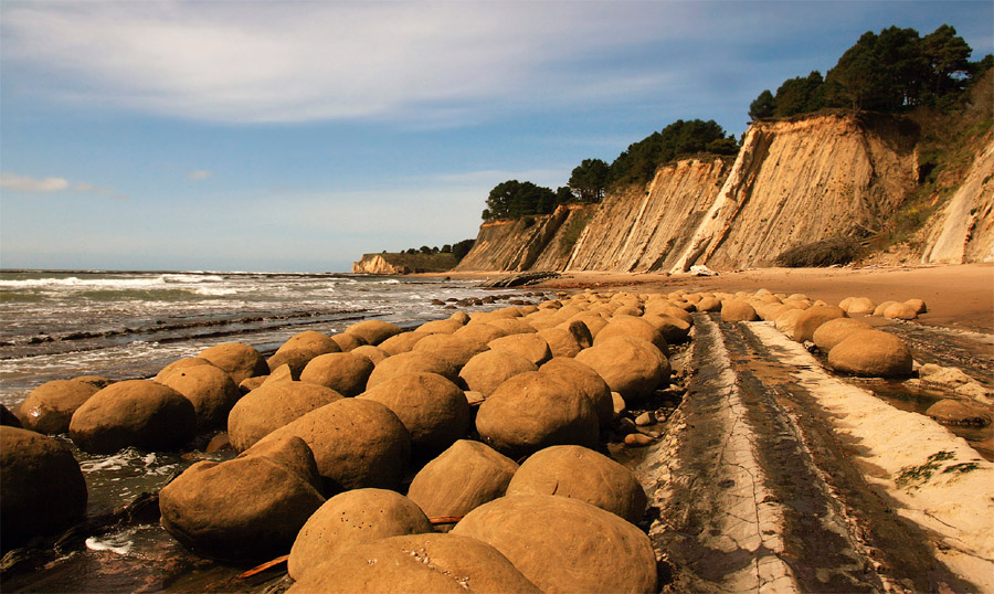 Ball beach in California,