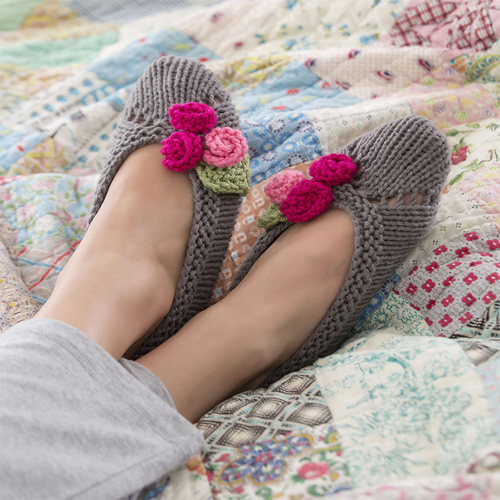 Slippers for Her - Free Pattern 