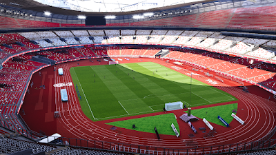 Beijing national stadium pes 2021 update ariel view