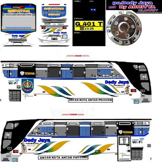 Download Livery Bus Dedy Jaya