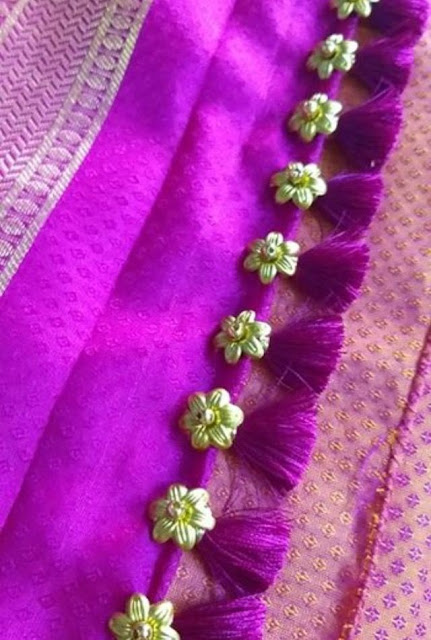 Latest Saree Tassels Designs to Beautify your Saree